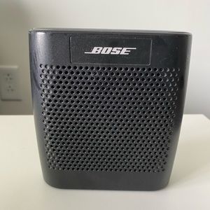 Bose soundlink color Bluetooth speaker black